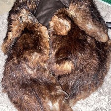 Genuine MINK STOLE Vintage 1920s Billings Mt Made Dark Fur BB10