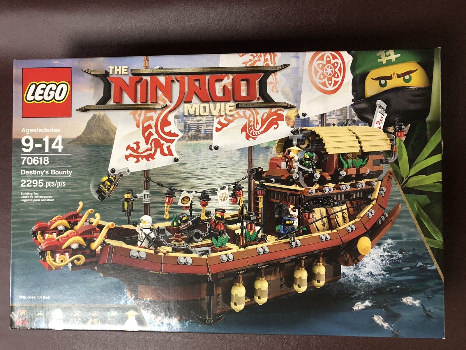 LEGO Destiny's Bounty Ninjago Movie 70618 Brand New Sealed