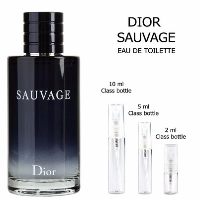 Dior Sauvage sample EDT Cologne 2ml 5ml 