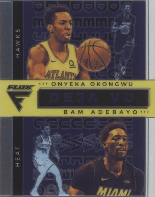 2020-21 Panini Flux - Onyeka Okongwu/Bam Adebayo #9 - 1 of 2