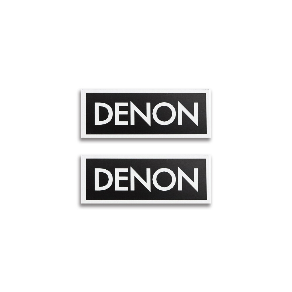 Denon Turntable Badge Aluminum Logo Emblem 50mm(1.97