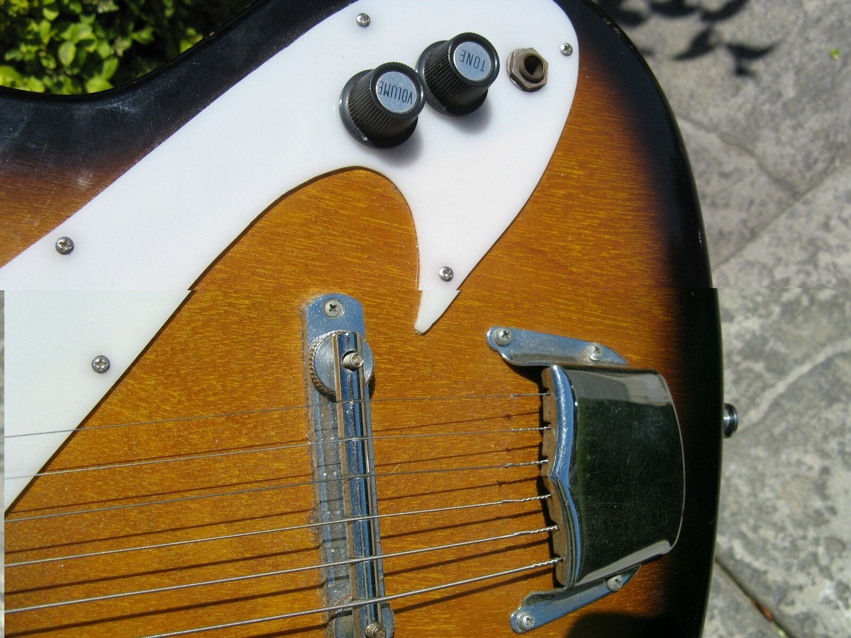 Rare Teisco Swish Zenon ES60 Vintage Electric Guitar With