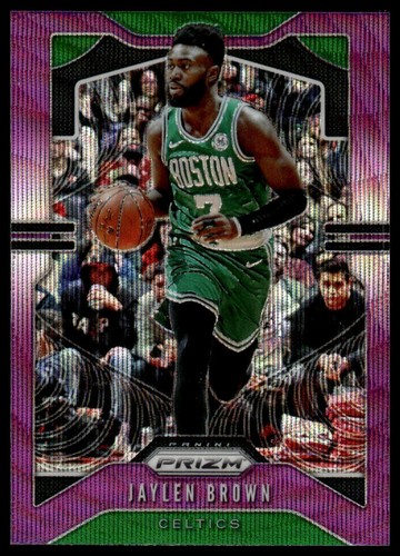 2019-20 Panini Prizm #40 Jaylen Brown Prizms Purple Wave - Bild 1 von 2