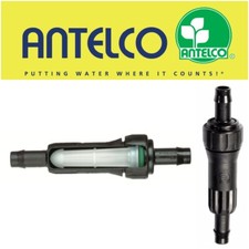 Antelco Irrigation Filter 13mm Barb In Line Garden Watering Hozelock Compatible