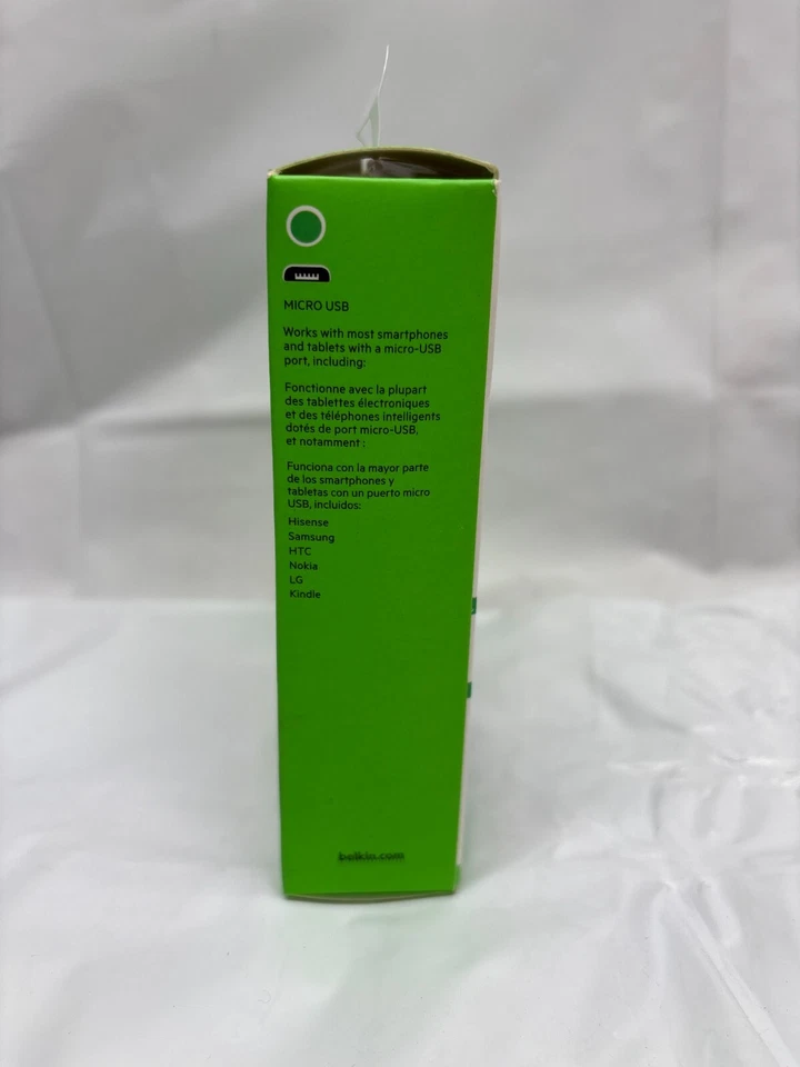 Cargador doméstico Belkin USB para dispositivos móviles + cable 10 vatios 1,2 M 4 pies MixIt - *NUEVO* Foto 2 de 4