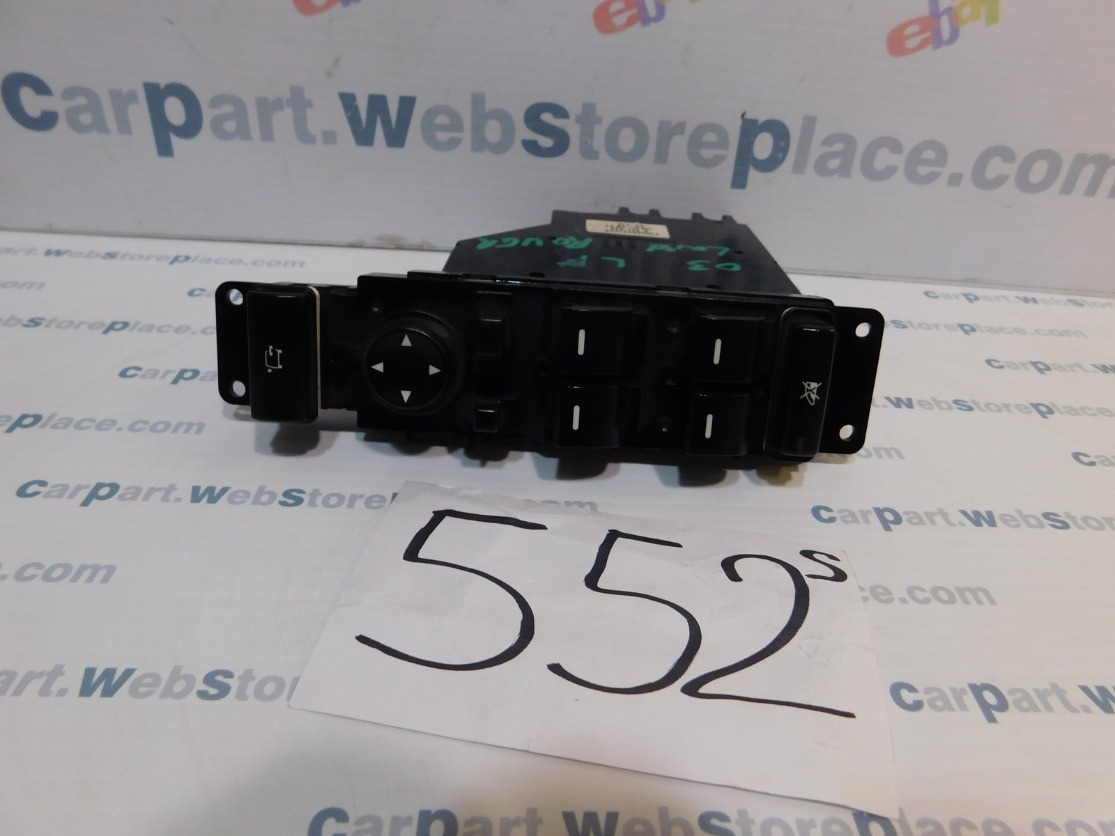 03 - 04 LAND ROVER RANGE ROVER Master Window Switch Control Power DRIVER #552