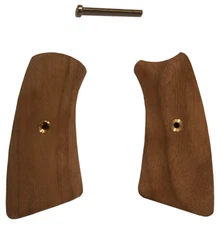 Triceratops Customs Unfinished Walnut Ruger GP100 Grip Inserts