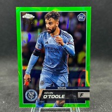 Kevin O'Toole 2023 Topps Chrome MLS Neon Green Lava /99 NYCFC Rookie #96