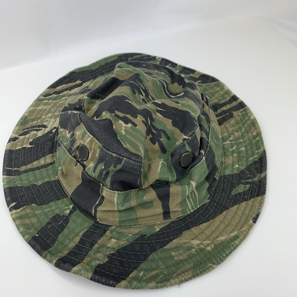 US Military Boonie Hat Tru Spec H-44105 Jungle Camo Sun US Military Boonie Hat Tru Spec H-44105 Jungle Camo Sun