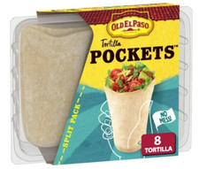 Old El Paso Tortilla Pockets, 8 Tortillas, 23...