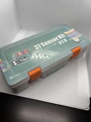 Elegoo 37 in 1 Sensor Kit (V2.0) For Arduino R3/Mega2560 ( 2 MISSING SENSOR)
