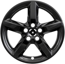 One 2016-2019 Ford Explorer Imp-419blk 18 Alloy Wheel Gloss Black Wheel Skin