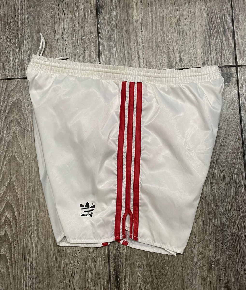 Very Rare Vintage ADIDAS Shorts Glanz Shiny Black Sz D 7 GB Very Rare Vintage ADIDAS Shorts Glanz Shiny Black Sz D 7 GB