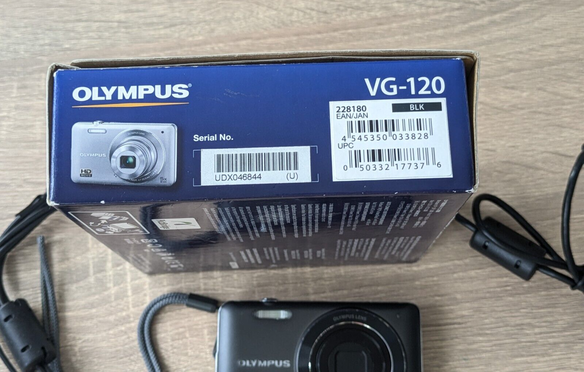Olympus VG 120 RED Unboxing USED - YouTube
