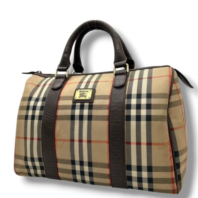 バッグ burberrys vintage boston bags nova check s-l400.jpg
