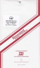 Showgard Clear Stamp Mount Strips 147mm x 264mm For Cinco 5 de Mayo etc New Pack