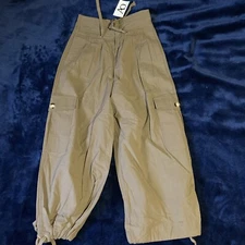 Grade & Gather Umber Drawstring Cargo Pant Women’s Size S