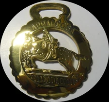 APPALOOSA  - NEW - Superior quality horse brass    (N6771)