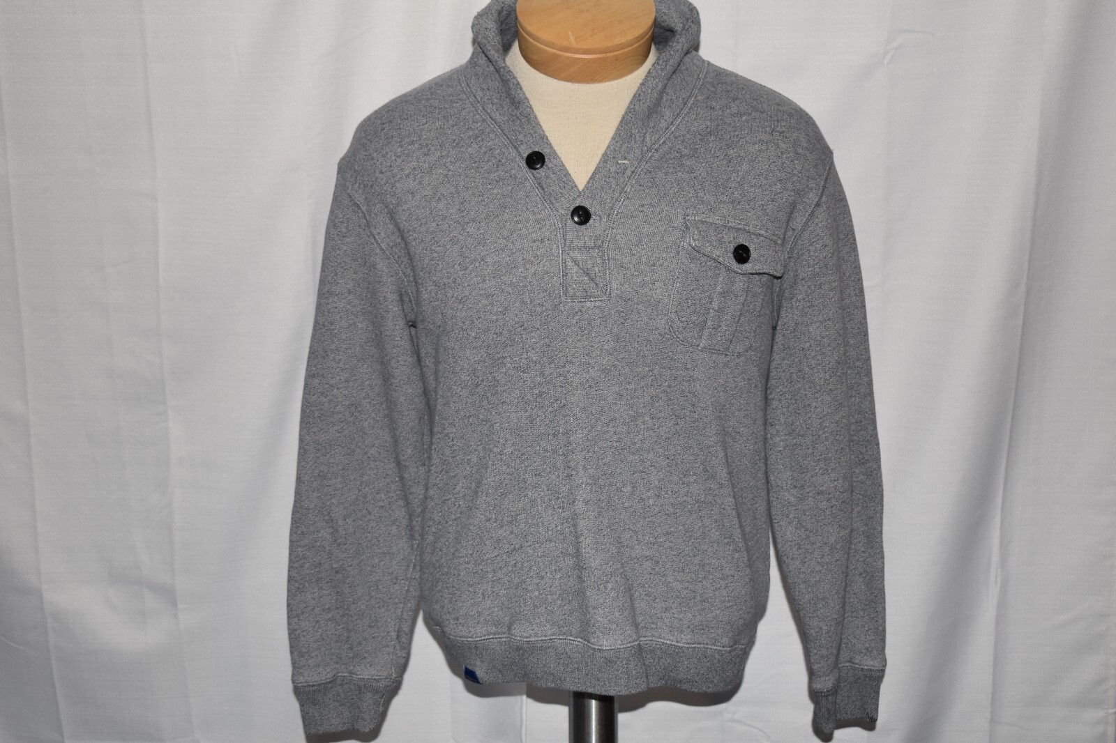 PENDLETON Medium Men's Collared Cotton Blend Flee… - image 2