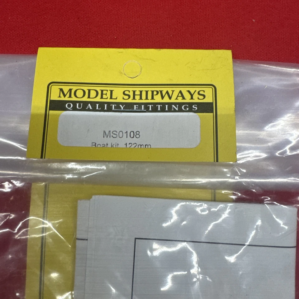Model Shipways, Boat Kit, 122mm, Stock No.: MS0108, MIP - Image 2 of 3