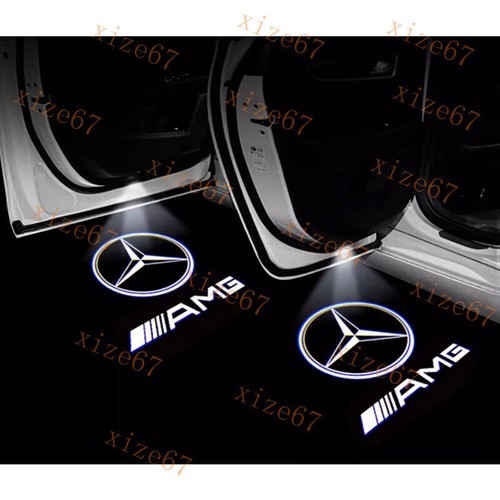 2pcs No fading For CLK W208 W209 Car Door Projector LED light Kit 2001-2009 AMG - Picture 2 of 8