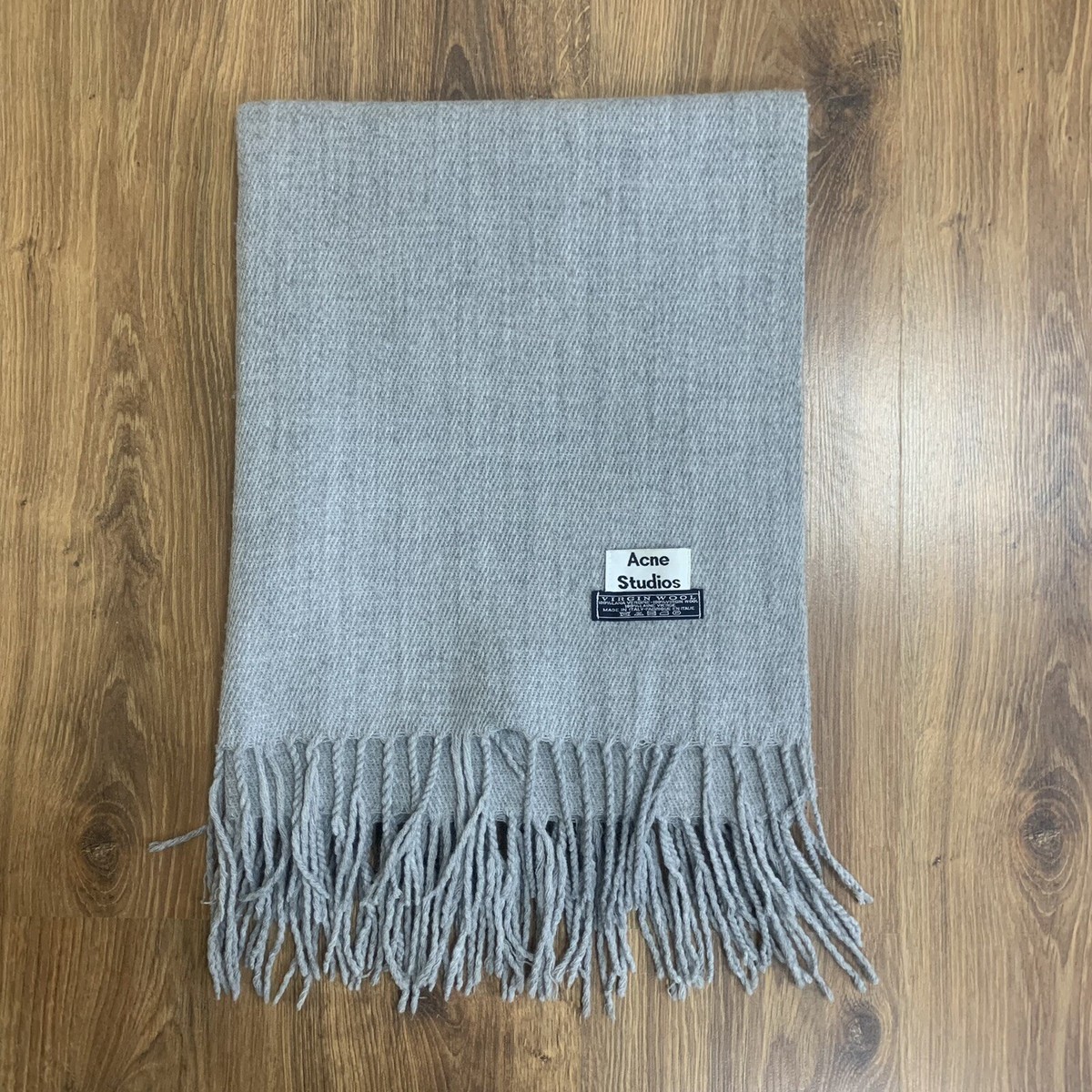 Acne Studios Wool Scarf Gray | eBay Acne Studios Wool Scarf Gray | eBay