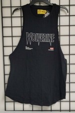 Darc Sport x Marvel Wolverine "Rage" Drop Muscle Tee Size M Ltd. 1000/SOLD OUT 