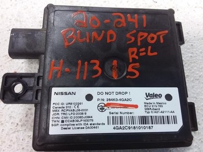Chassis ECM Driver Assist Obstacle Warning Fits 18 INFINITI Q50 ID 284K04GA2C 