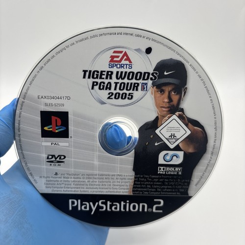 Tiger Woods Pga Tour 2005 PS2 Complete English Pal Cib With Manual - Picture 5 of 6