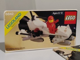 Lego 6842 Classic Space Shuttle Craft Complete Set Vintage Minifigure Space