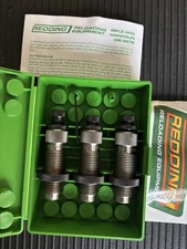 REDDING 45 ACP / 45 AUTO RIM RELOADING DIES W/TITANIUM CARBIDE SIZER #88189