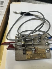 Vibroplex Vibrokeyer Vibro Keyer Standard Ham Radio Morse Code Telegraph Paddle