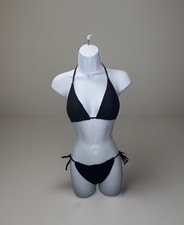 Shein Womens Black 2 Piece Bikini Set Size Large