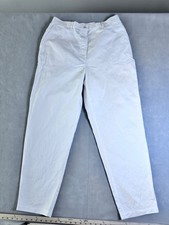 Lauren Ralph Lauren Vintage Y2K Womens Sz 16 White Chino Pant Classic High Rise