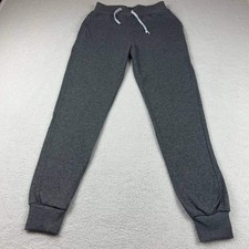 Vintage Cambridge Brand Women's Essential Blank Sweatpants Joggers Gray Size S