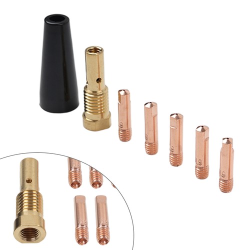7 pcs Gasless Nozzle Tips Fit Weld Pak WeldPak HD 10949 Wire Feed Welder - Picture 1 of 8