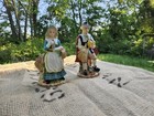 Fitz Floyd Harvest Heritage Pilgrim Salt and Pepper Shaker Set Shakers FREE SHIP — photo 4