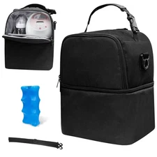 Breast Pump Bag Insulated Travel Backpack With 1 Ice Pack For Spectra S1,S2
