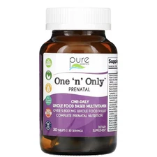 Pure Essence One 'n' Only Prenatal Multivitamin 30 tablets