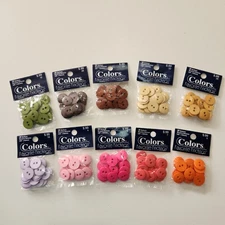 Blumenthal Lansing Favorite Findings Colors 20 Pack Buttons 2 Hole Flat Back