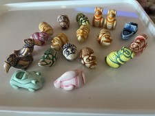 DOPPIA FACCIA KINDER SORPRESINE COLLEZIONE 19 FIGURE  VINTAGE ANNI 90