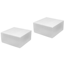  Set of 2 Polystyrene Block Wedding Foams Crafts Crafting Blocks Big