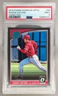 0131 Shohei Ohtani 2018 Panini Donruss Optic Image Variation Rated Rookie PSA 9
