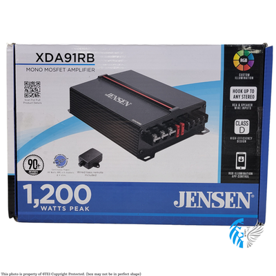 Jensen XDA91RB (Vers. B) Class D Mono 1,200 Watts Power Amplifier