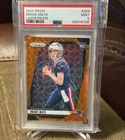 2024 Panini Prizm - Rookies Drake Maye #329 Lazer Prizm (RC)