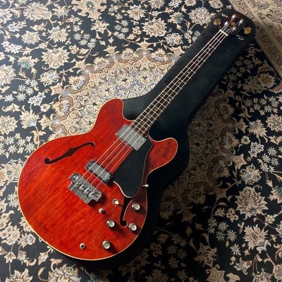 Gibson 1968 EB-2DC (Dual P.U / Cherry) Used Electric Bass Guitar
