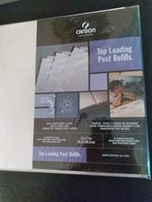 CANSON 12"X12" TOP-LOADING POST REFILLS, 10 SHEETS 20 PAGES 