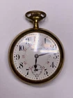 Antique Longines Express Monarch 21 Jewels Gold Filled Pocket Watch Runs (29-69)