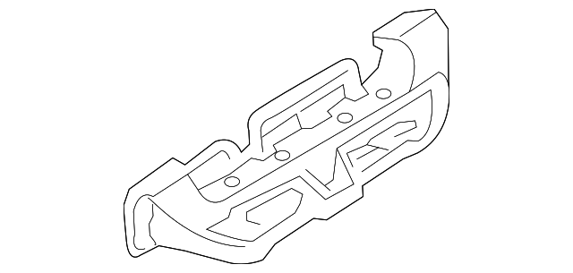 Genuine Nissan Air Vent 68750-6CA0A