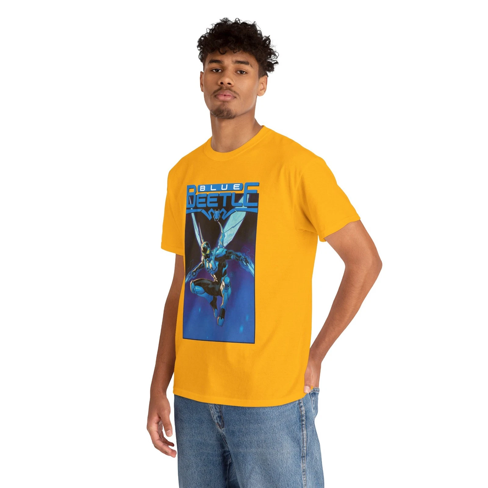 Blue Beetle T-Shirt - Dan Mora Art - Jaime Reyes - DC Comics